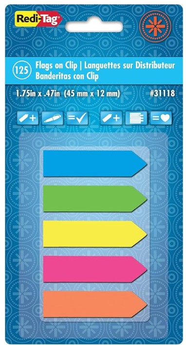 Flags Arrow See Notes Write-On 125/cd