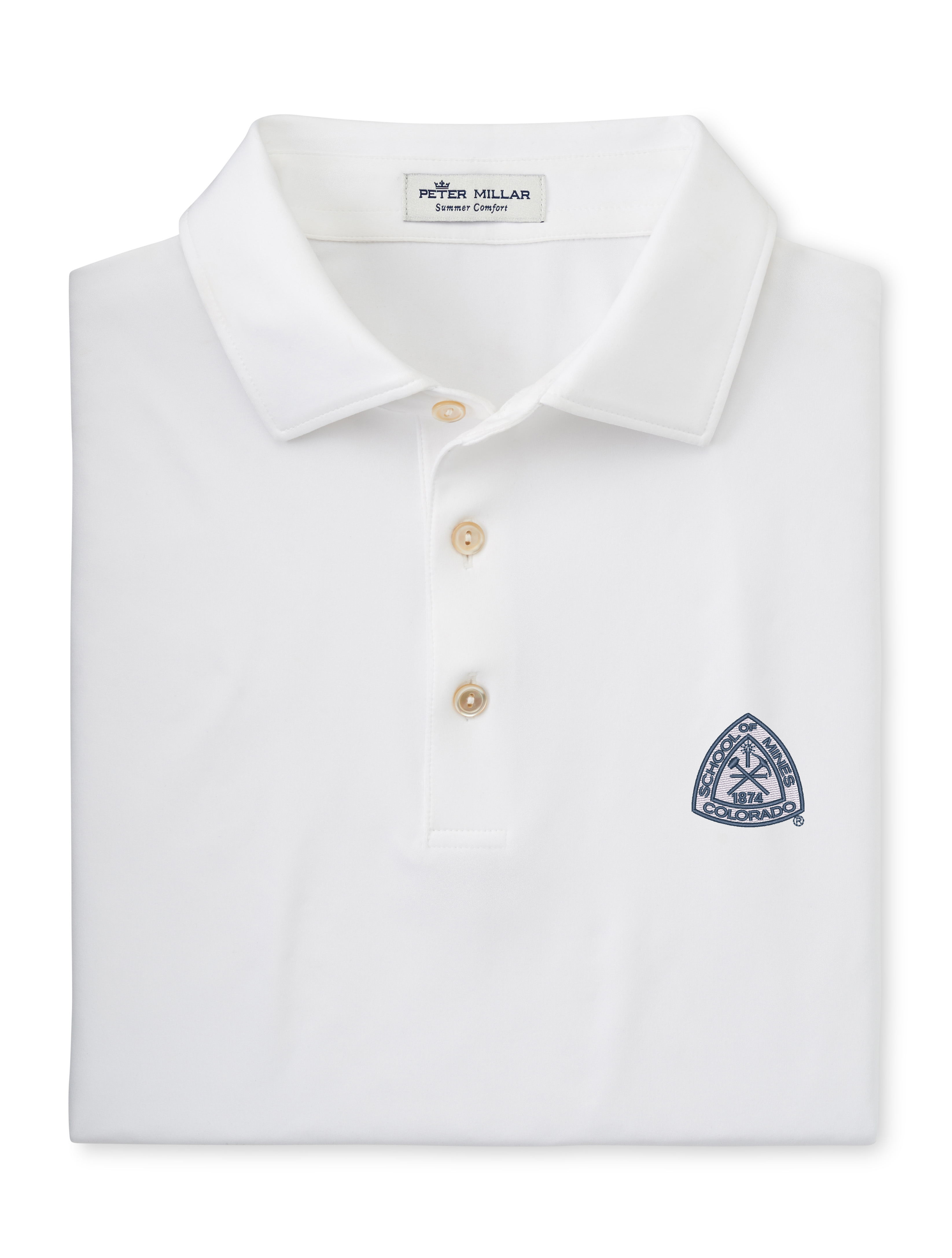 Peter Millar® Mines Solid Performance Jersey Polo