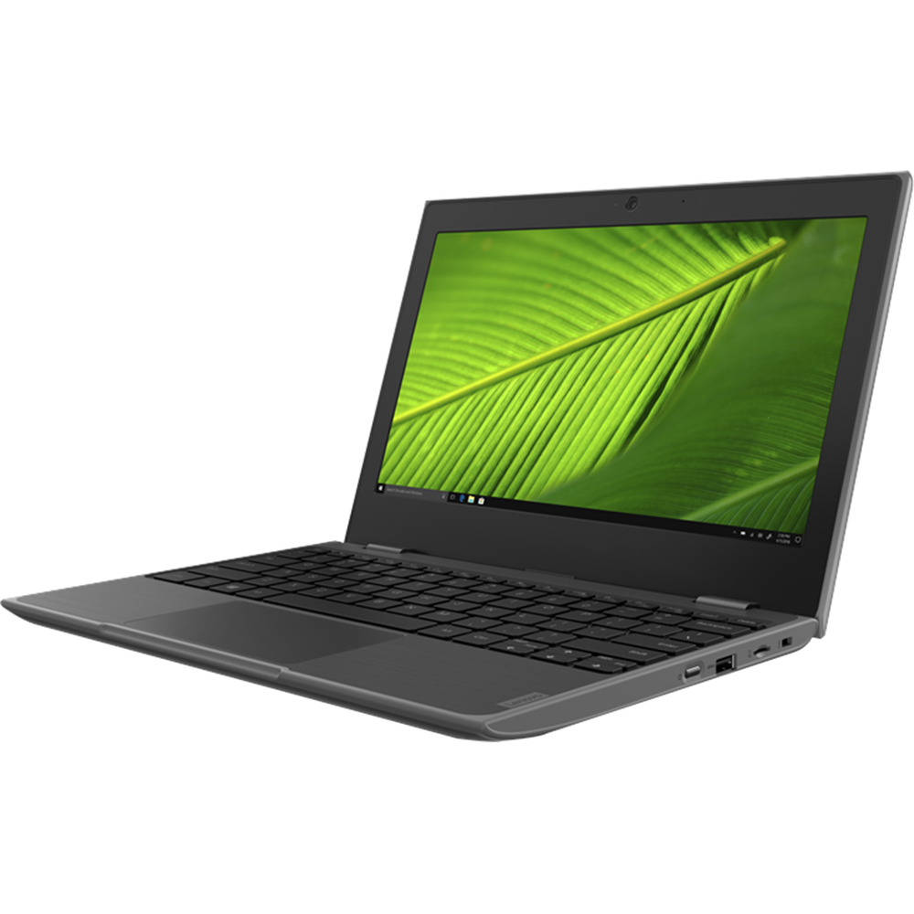 Lenovo 100e Notebook Non-Touch Black 11.6in Laptop 1 Year Warranty Cel N4020/4/64GB Box - 142623