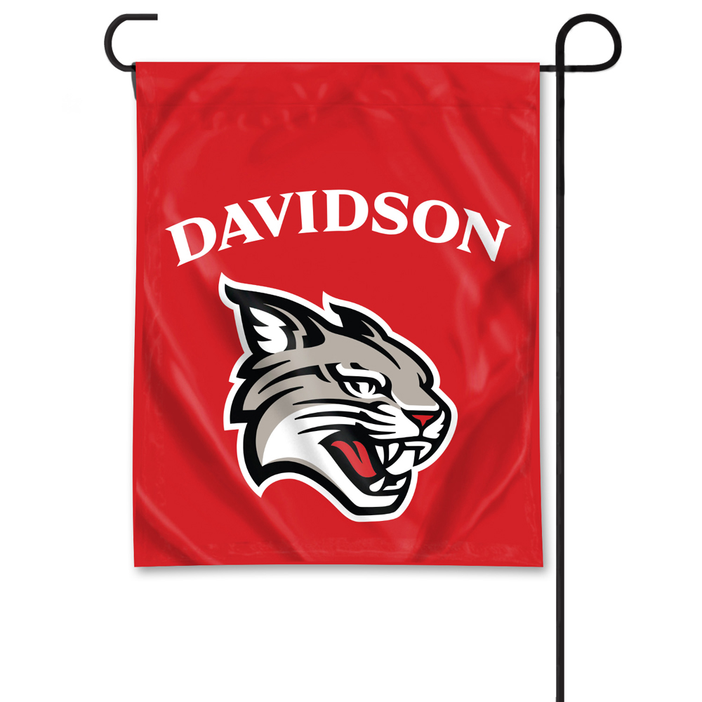 Davidson Wildcats Garden Flag