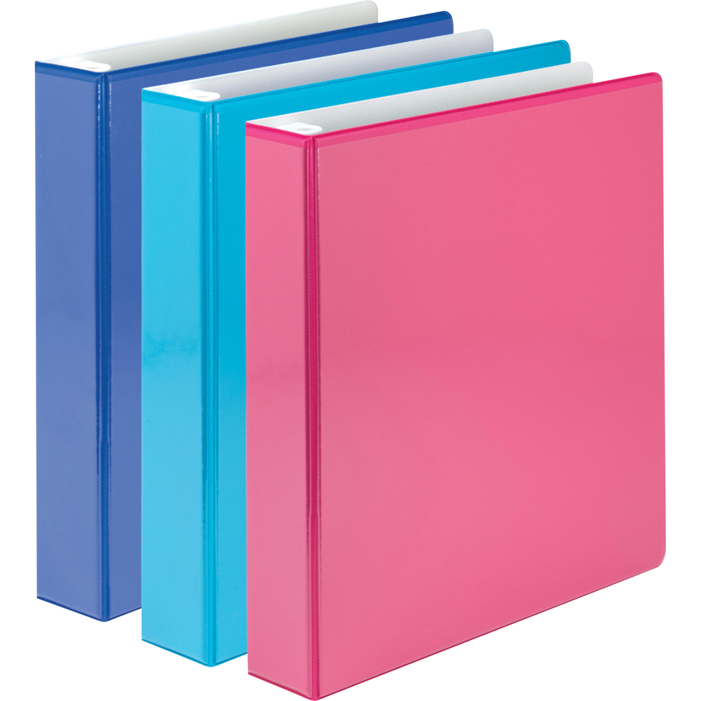 Samsill Two-Tone View Binder - Asst 1.5in Bulk Fashion