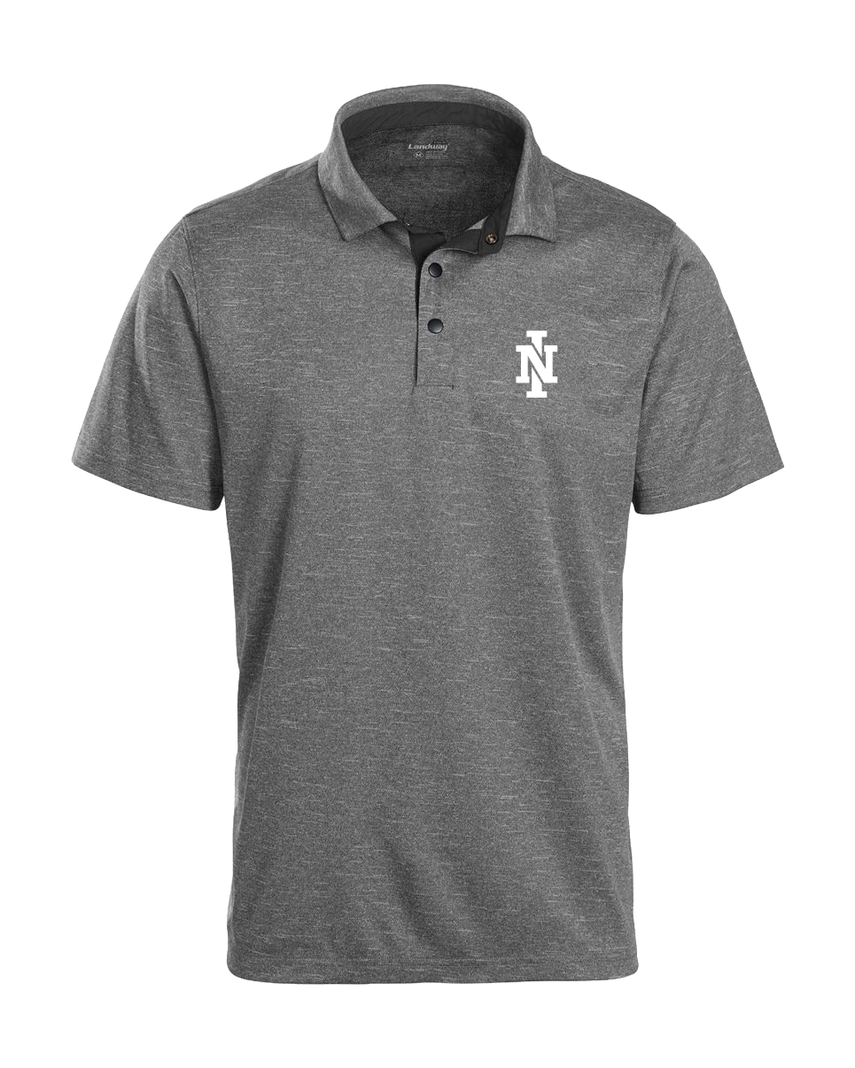 North Idaho College Snap-Button Performance Polo