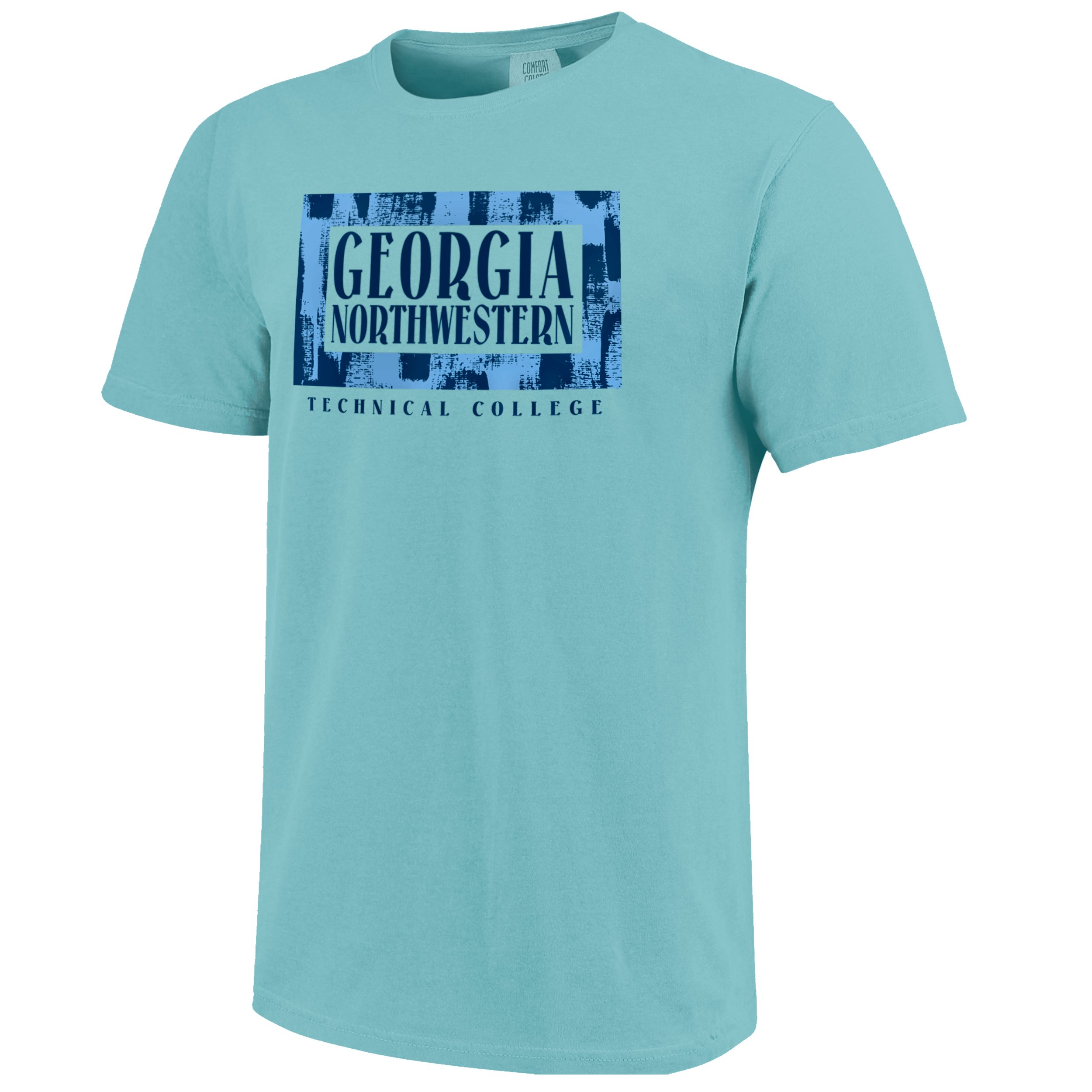 Georgia Northwestern Framed Pattern Comfort Colors Shirt