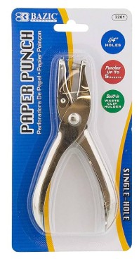Punch Paper Single Hole