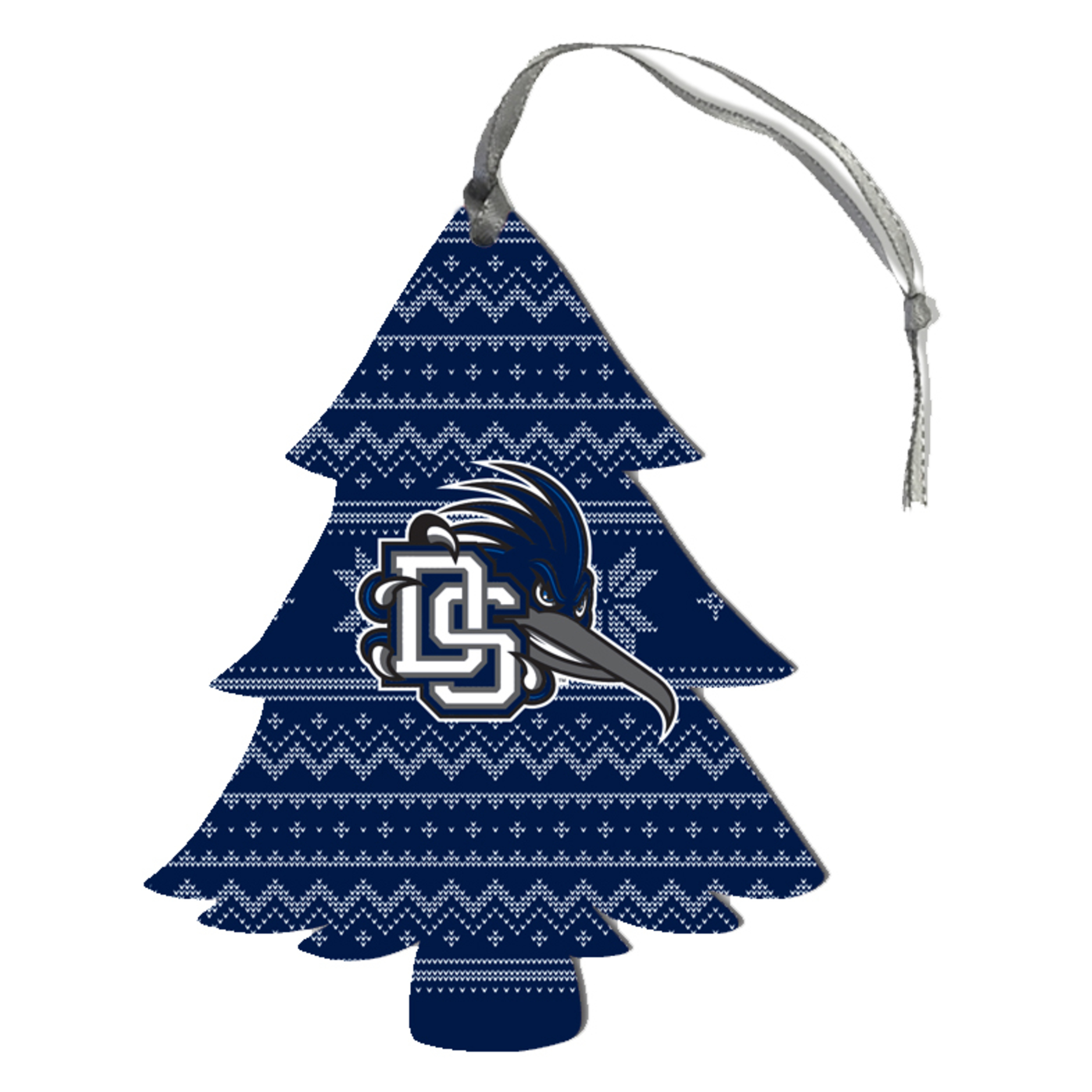 DS Logo Sweater Pattern Tree Ornament