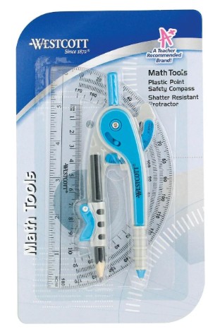 Compass Protractor Set Asst