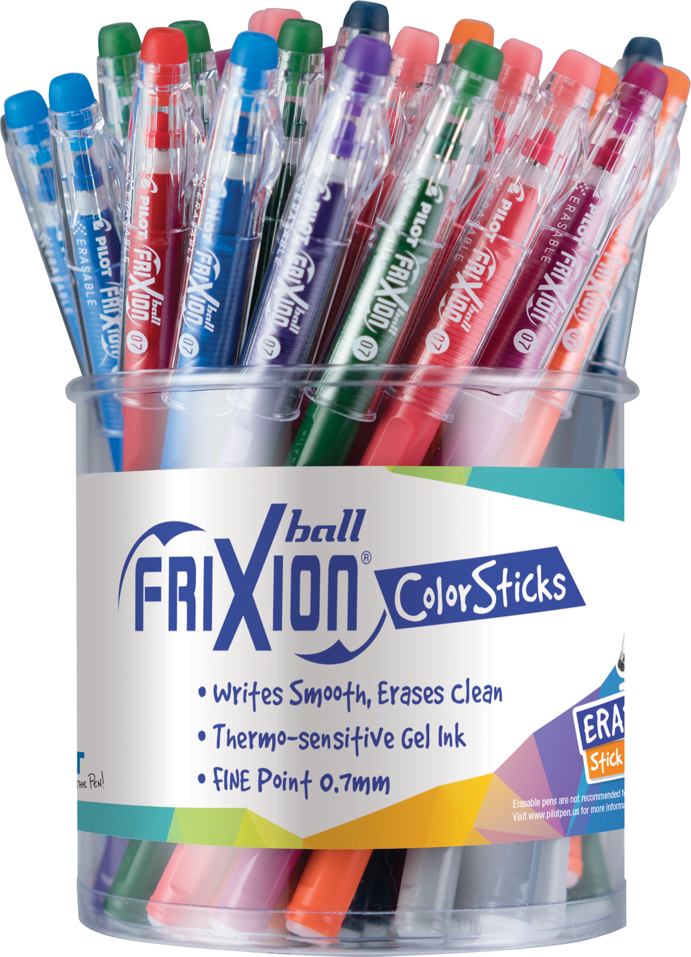 Pilot Frixion Colorstick Erasable Gel Pen
