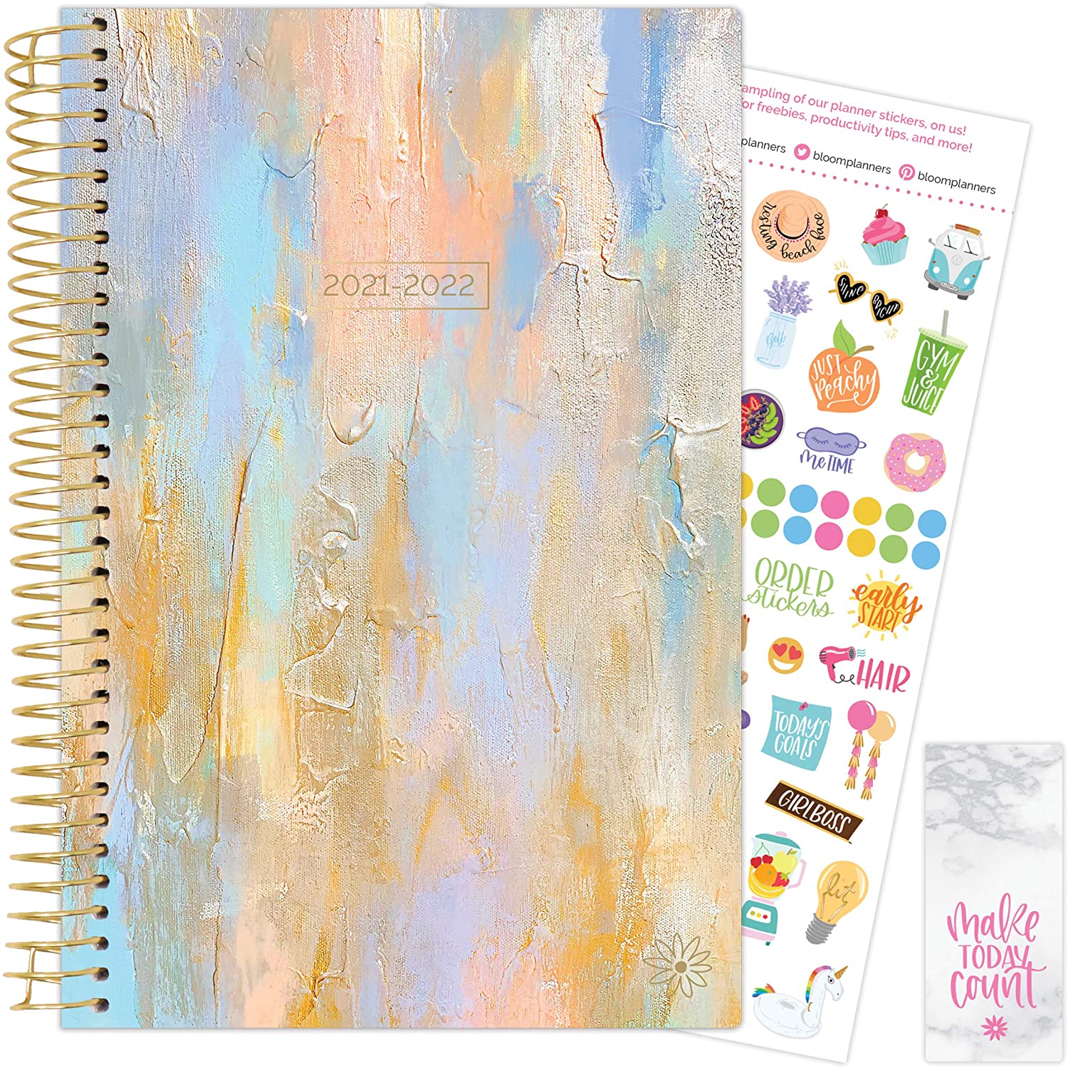 Beach Glass 2021-22 Soft Cover Planner
