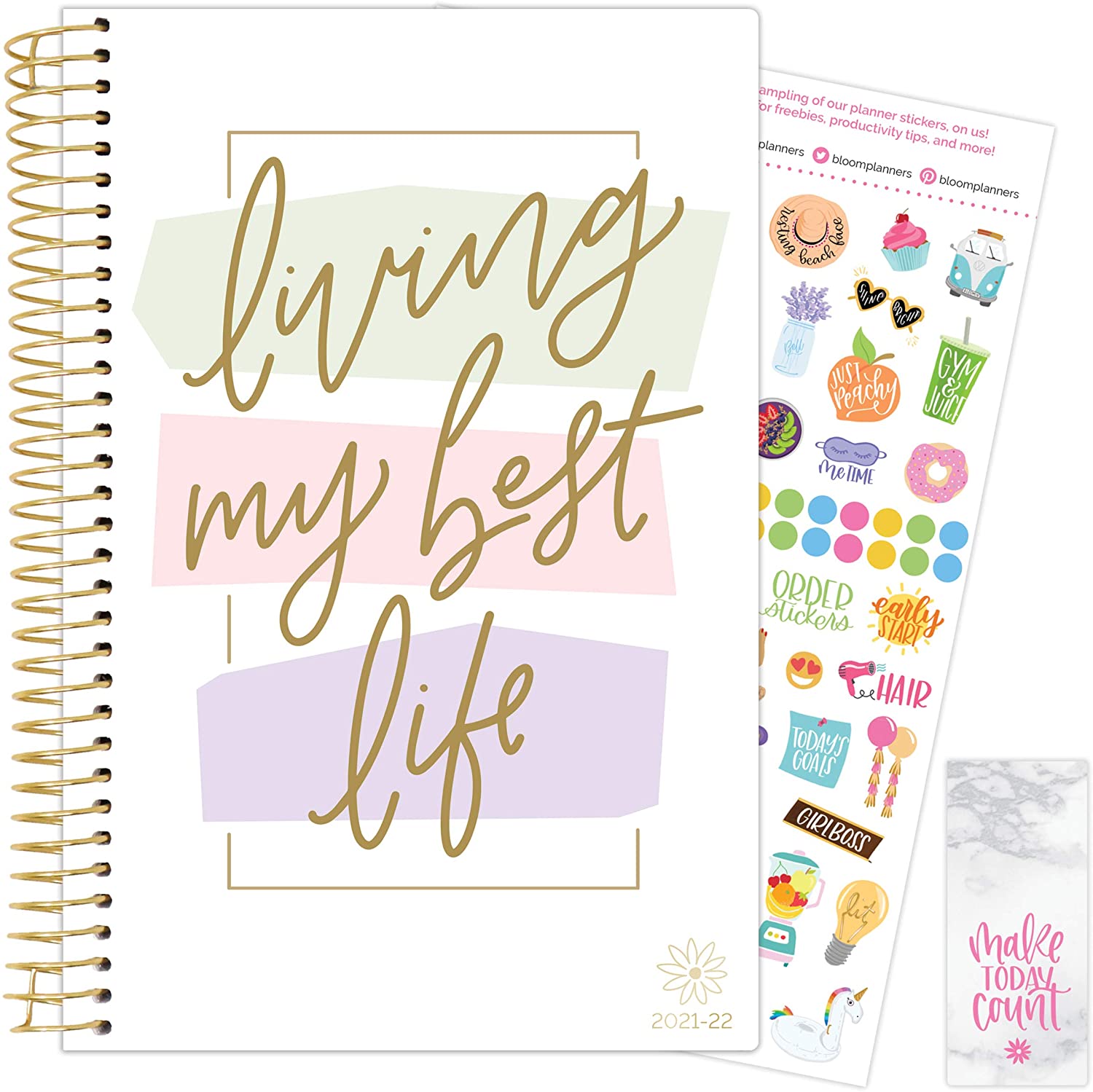 Living My Best Life 2021-22 Soft Cover Planner