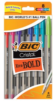 Bic Cristal Xtra Bold Assorted