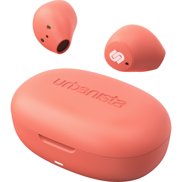 Urbanista Lisbon True Wireless Earbuds Coral Peach