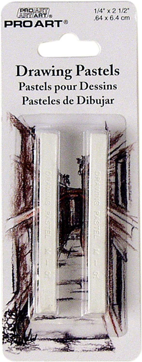 Drawing Pastels White (2 pcs)