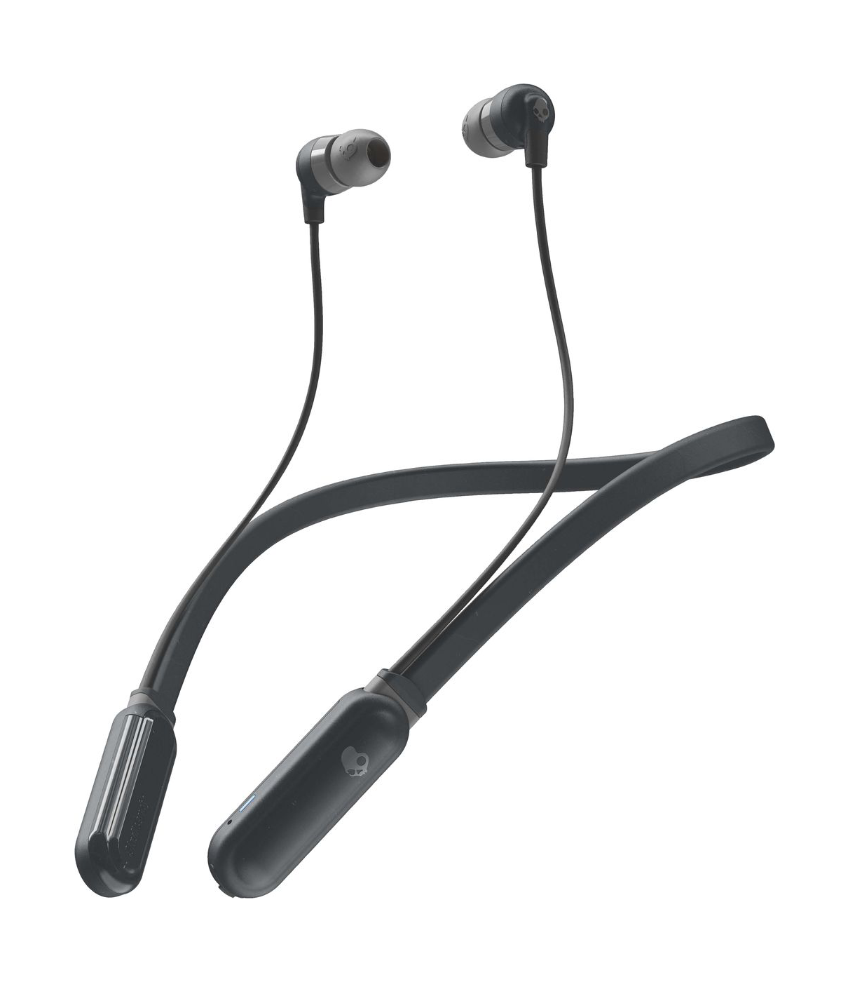 Skullcandy Inkd+ Wireless Earbuds, Black/Black/Gray