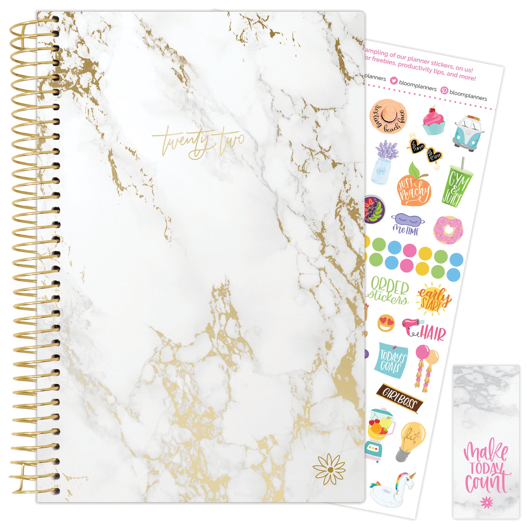 Marble 2022 Soft Cover Planner