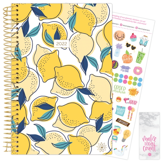 Lemons 2022 Soft Cover Planner