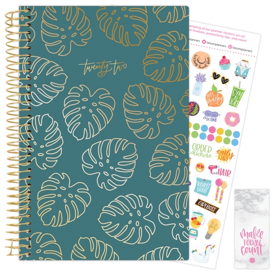 Foil Palm 2022 Soft Cover Planner