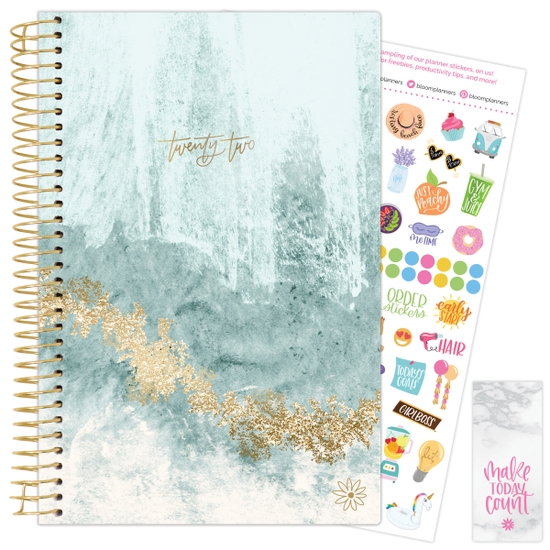 Crystal Blue 2022 Soft Cover Planner