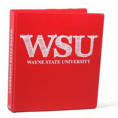 WSU 1" Round Ring Vinyl Binder