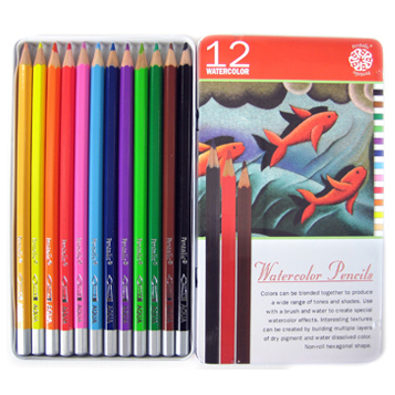 12 Watercolor Pencil Set