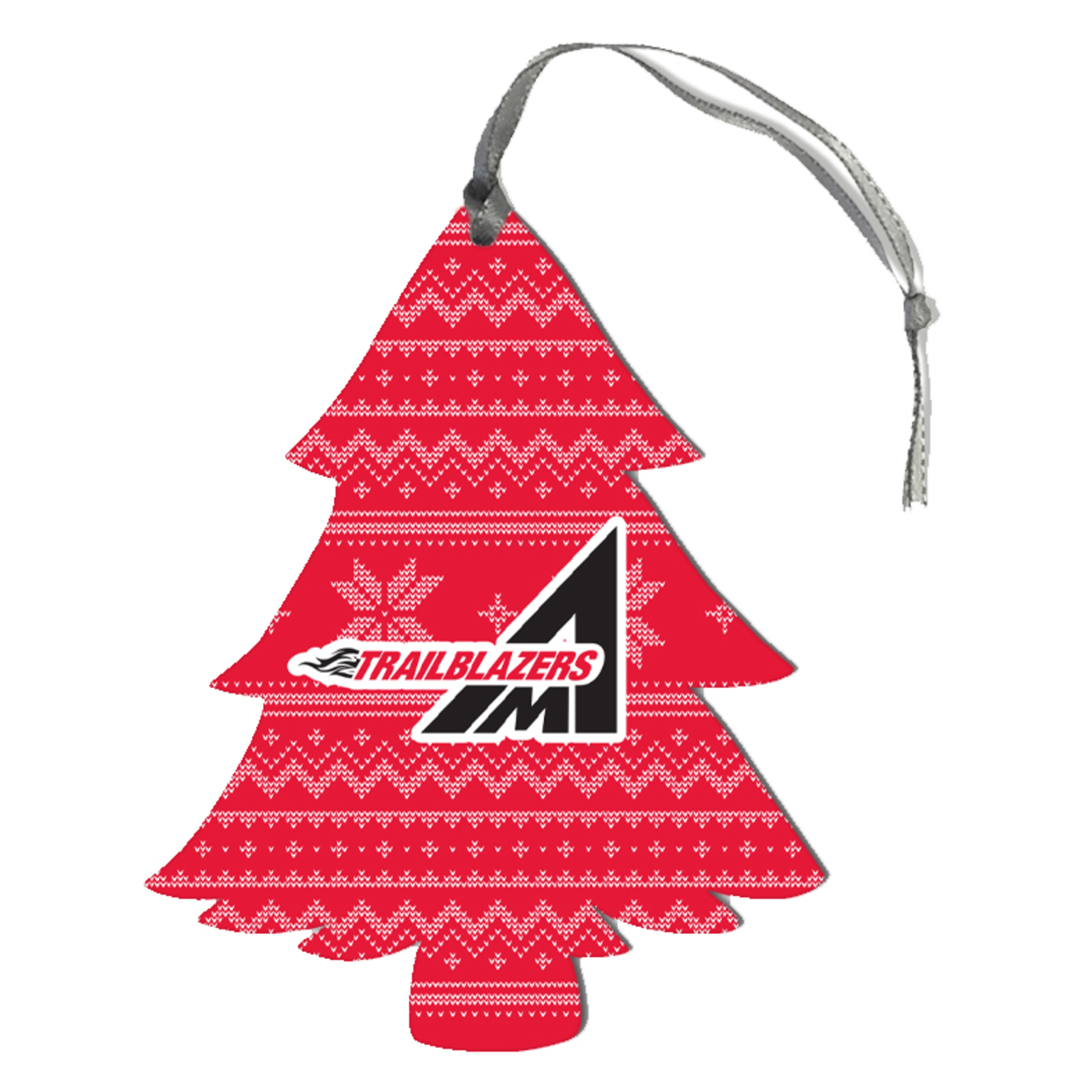 Atlanta Metro Trailblazers Sweater Pattern Tree Ornament