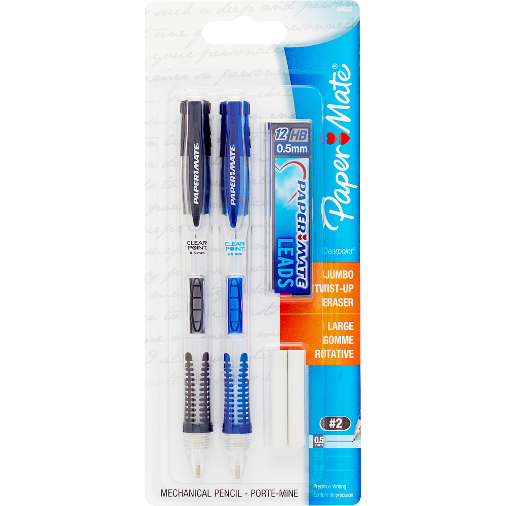 GNTC Bookstore Paper Mate Clearpoint Mechanical Pencil Starter Set Asst .5mm 1Pk BP with