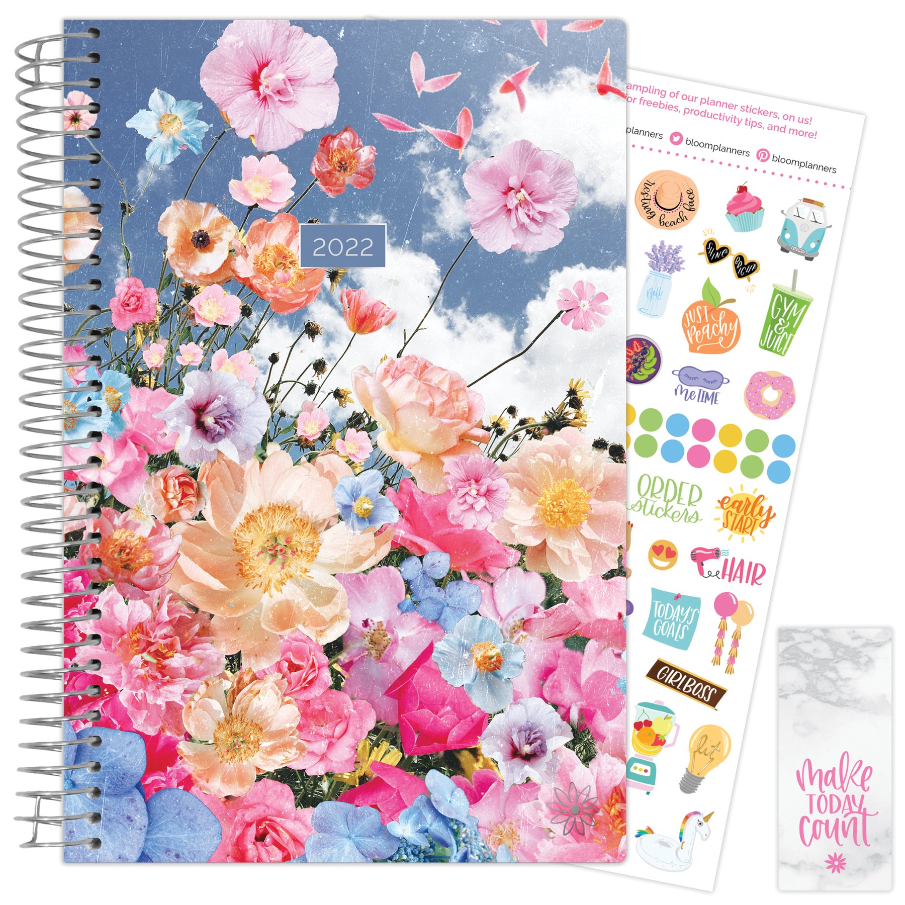 Peony Dreams 2022 Soft Cover Planner