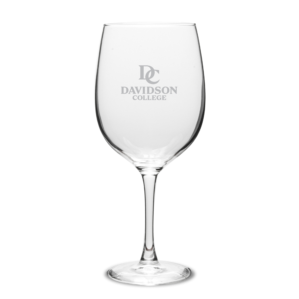 Davidson College 19oz Wine Glass