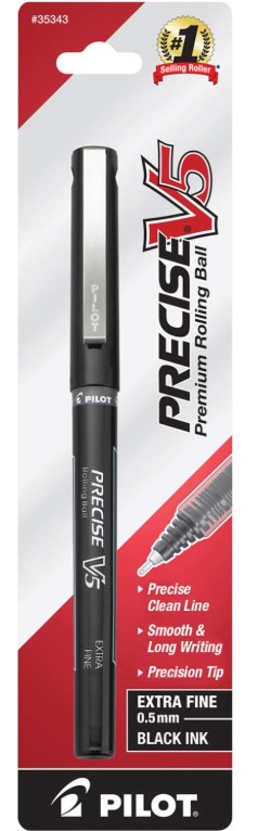 Pen Precise V5 .5mm Black 1ct