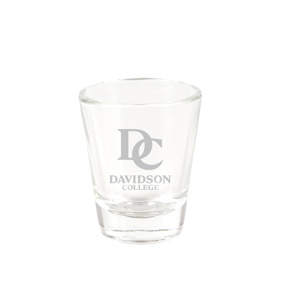 Davidson College Shot Glass