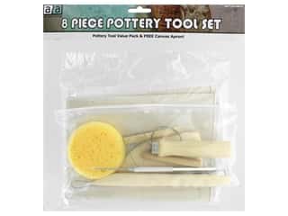 8 Piece Pottery Tool Set