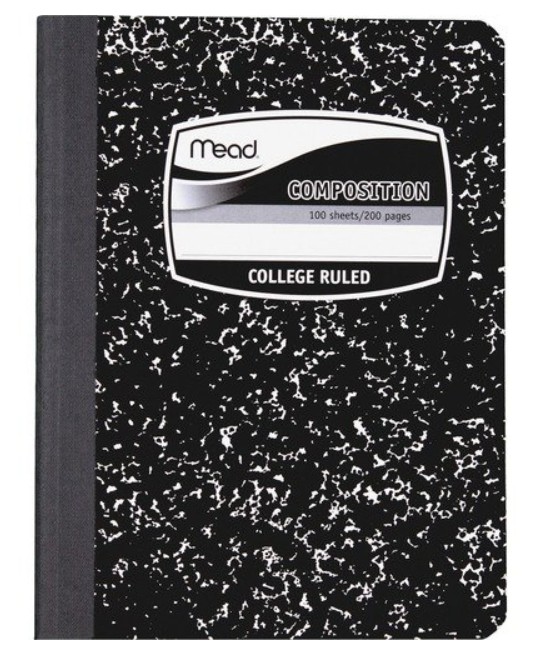 Mead Comp Marble Notebook