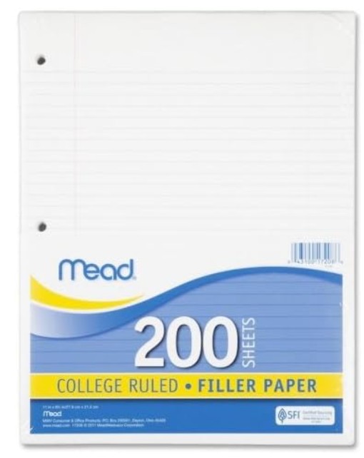 Paper Filler Notebook