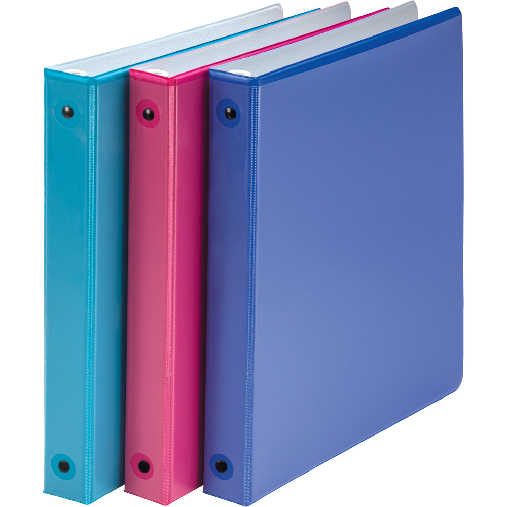 Samsill Two-Tone View Binder - Asst 1in Bulk Fashion