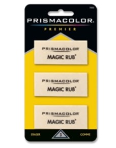 Eraser Magic Rub 3 Pk
