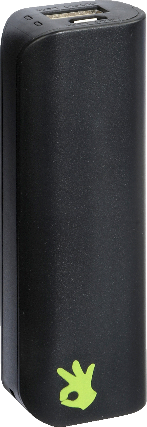 OnHand Portable Power Stick - Black 2600mAh BP Micro USB-USB