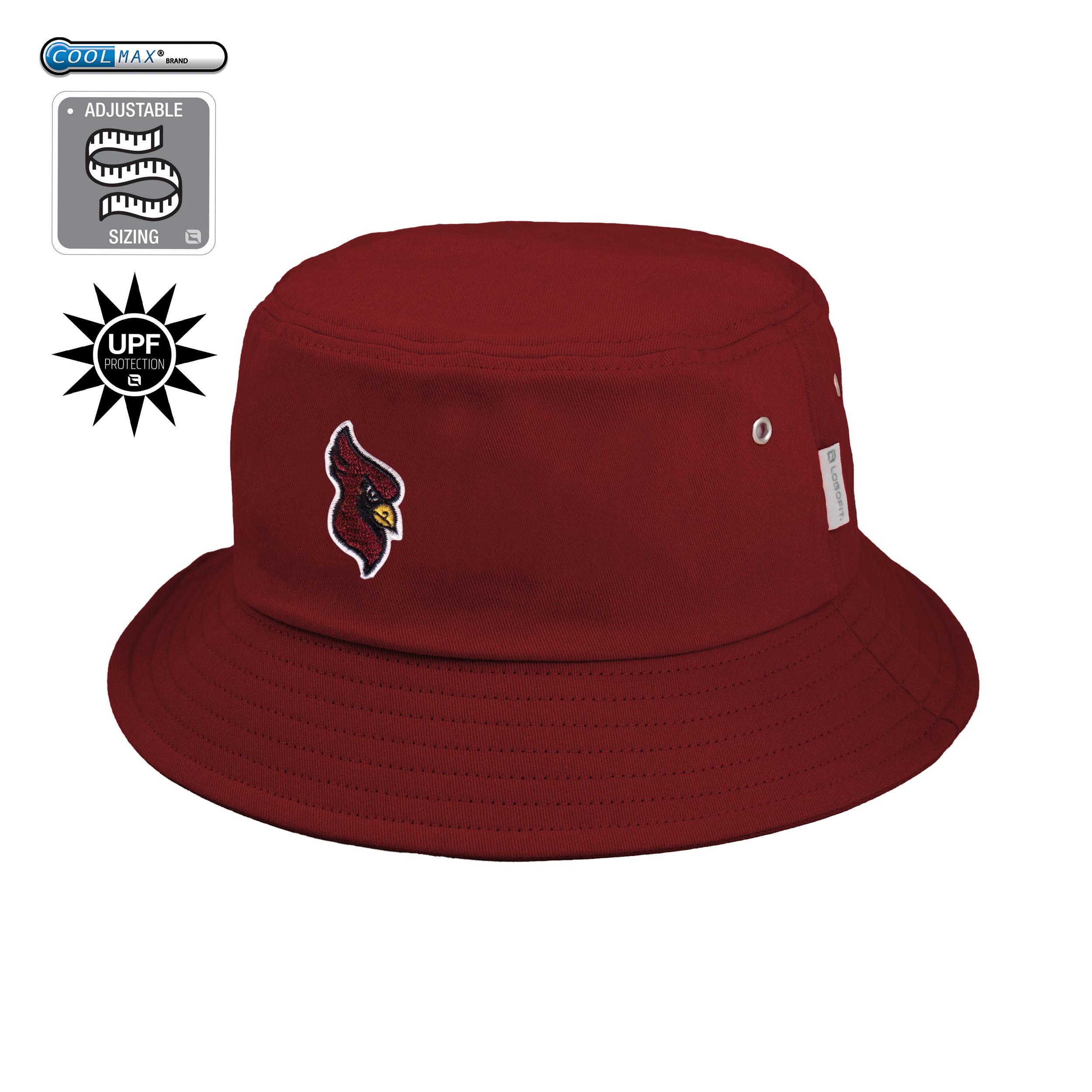 Cardinals Washed Cotton Bucket Hat
