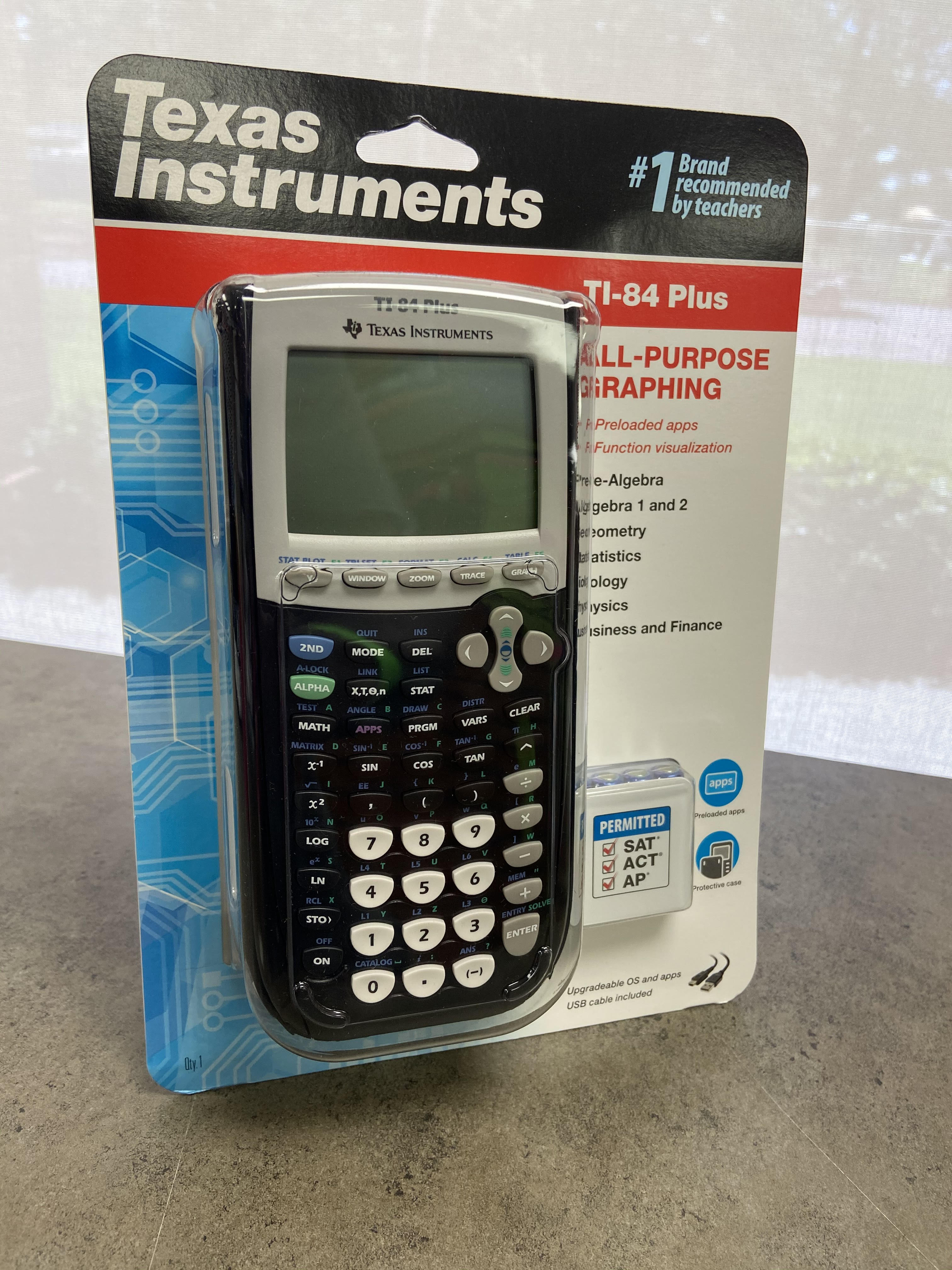 Kwmobile Custodia Protettiva EVA Per Calcolatrice Texas Instruments TI-84 Plus CE, Con Tasca Interna, Nera