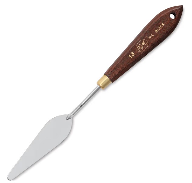 Blick Luna Palette Knife by RGM - 13, Medium Long Trowel
