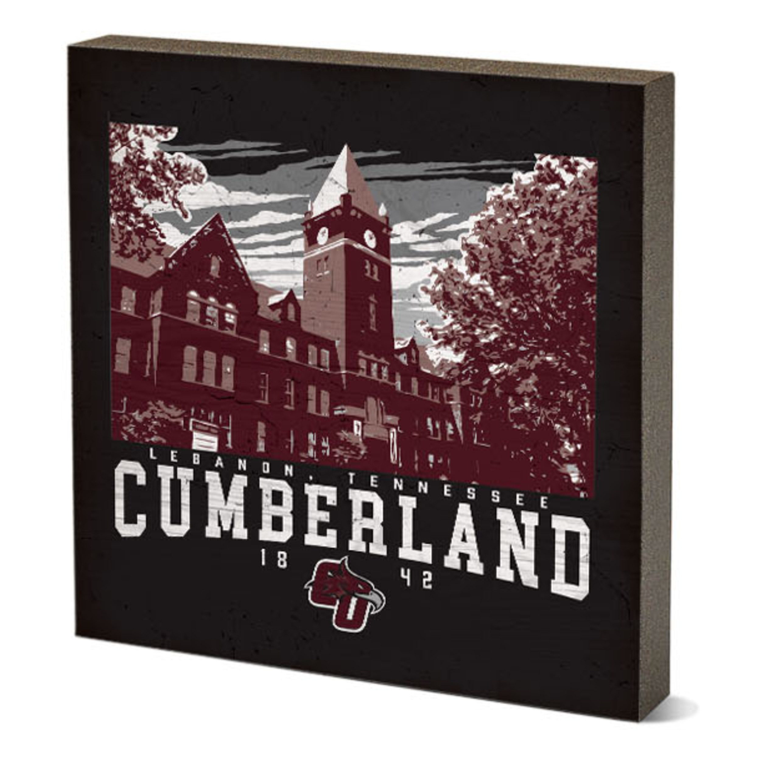 Cumberland Campus Poster Table Top Square 5.5" x 5.5"