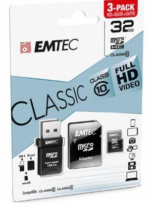 Memory Card 3in1 32 GB Micro USB-SD