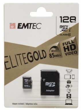 Memory Card Micro SD XC 128 GB Class 10