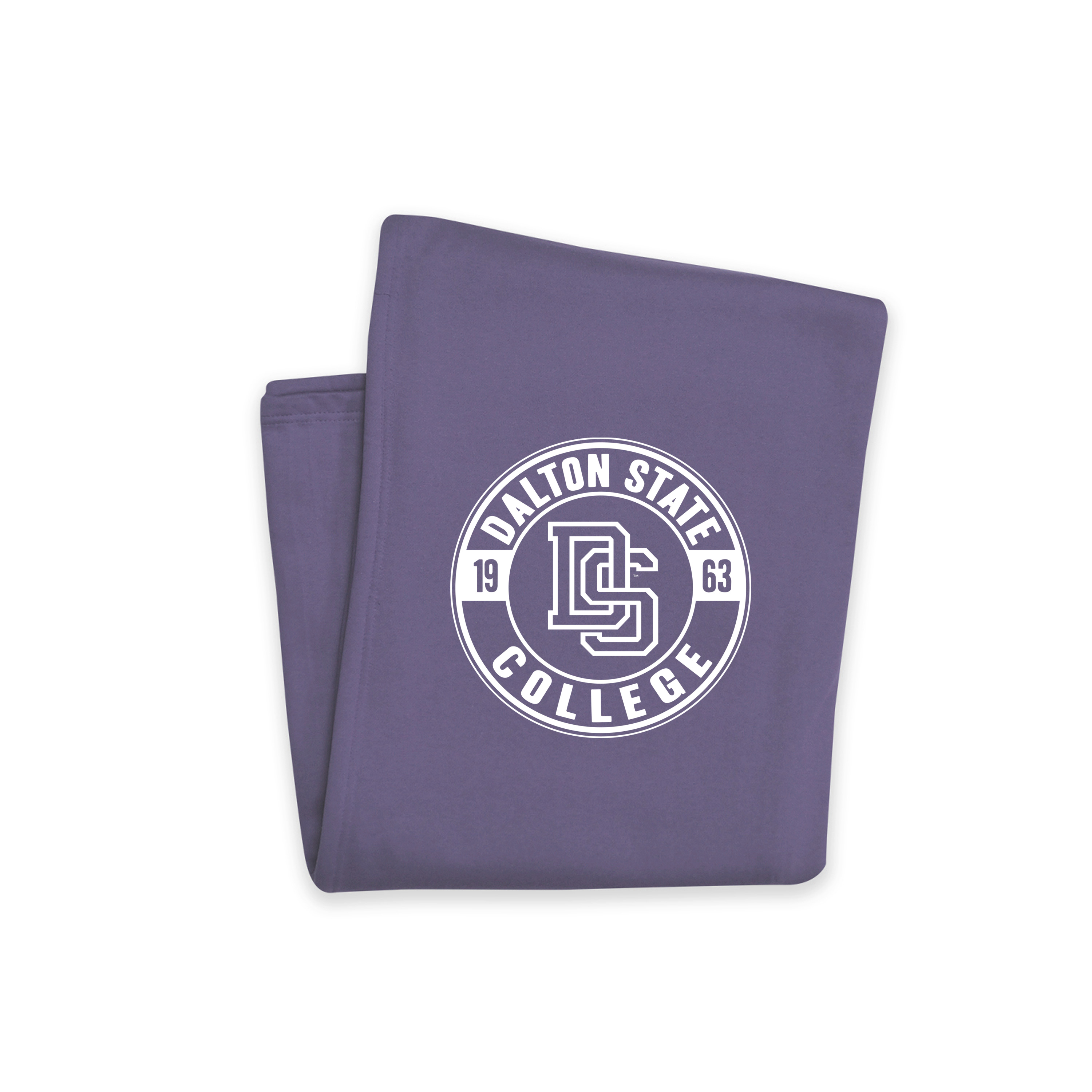dalton-state-college-bookstore-ds-logo-sweatshirt-blanket