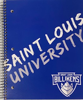 Saint Louis University 3-Subject Notebook