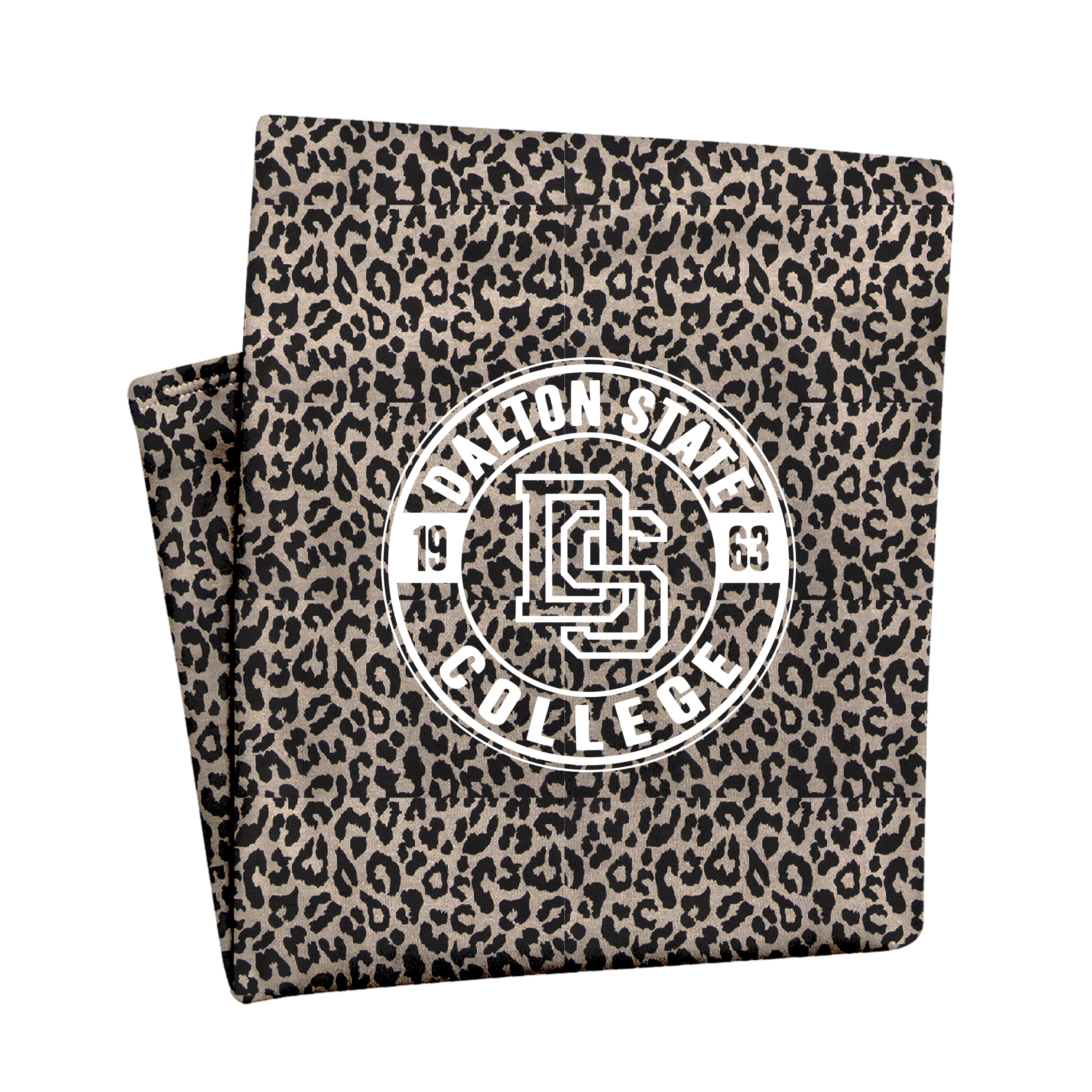 DS Logo Leopard Print Sweatshirt Blanket