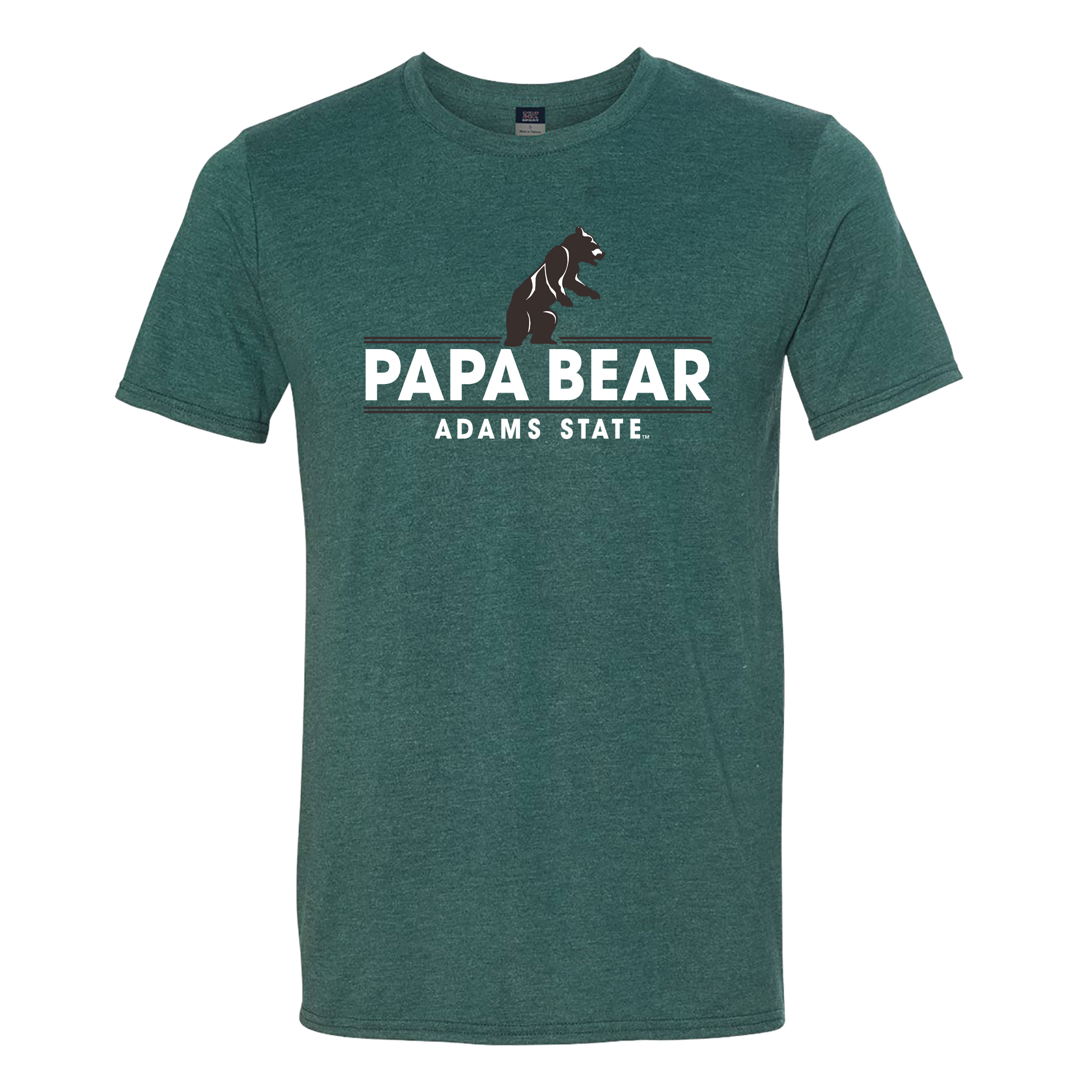 Papa Bear Tri-Blend Crew T-Shirt