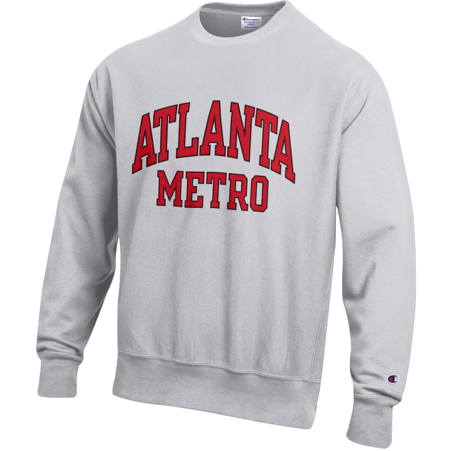 Atlanta Metro Reverse Weave Crewneck Sweatshirt