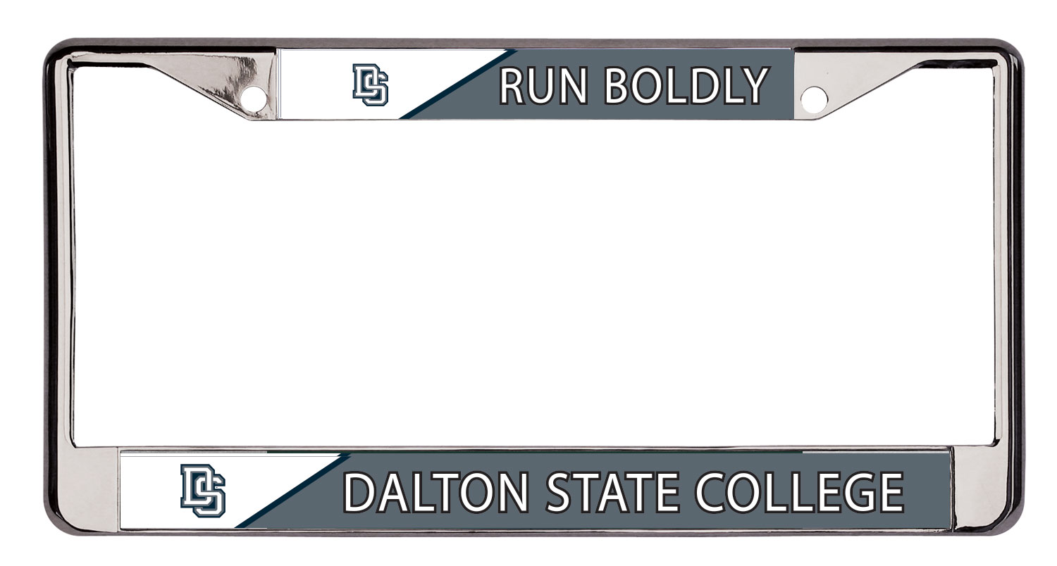DS Run Boldy License Plate Frame