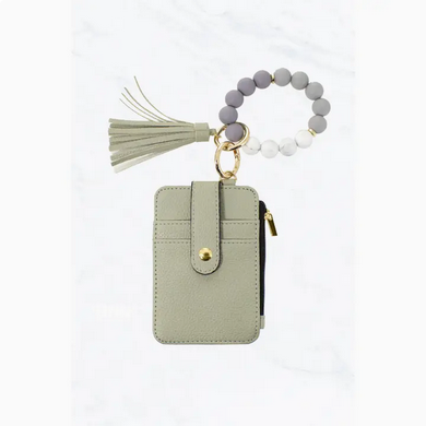 Faux Leather ID Holder