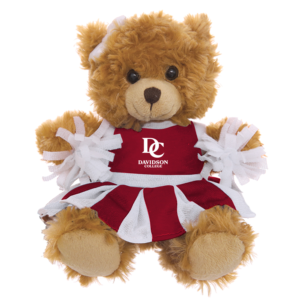Davidson College Cheer Bear - Beige