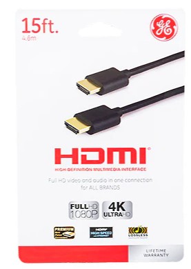 HDMI Cable 15 ft Black